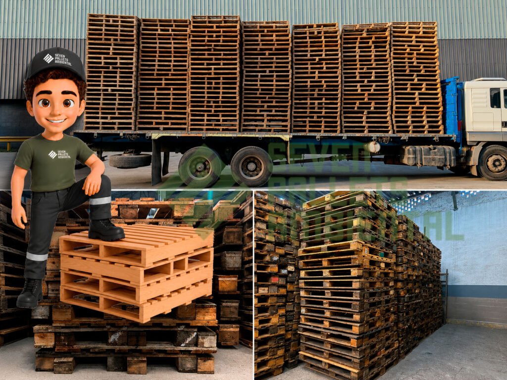 Pallets usados revisados